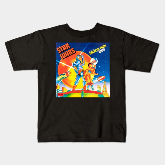 Galactic Funk by Meco (Millennium Records, 1977) Kids T-Shirt by Scum & Villainy